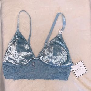 Super Sexy Lace Suede bralette